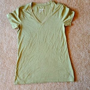Green Reebok work out shirt